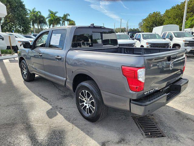 used 2022 Nissan Titan car, priced at $25,106