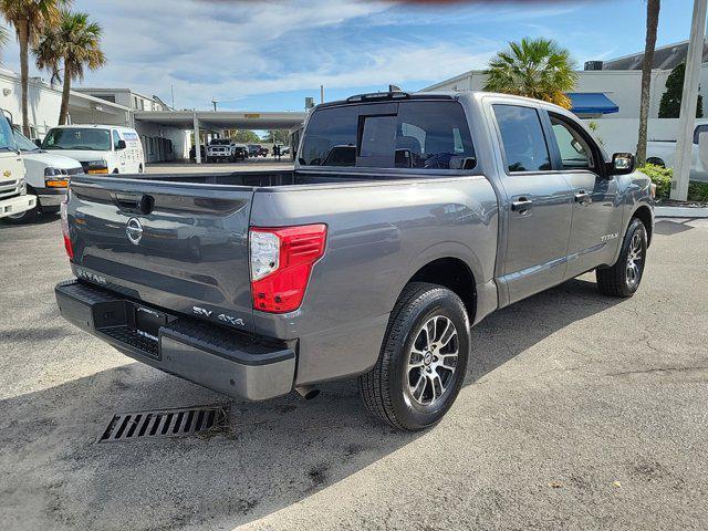 used 2022 Nissan Titan car, priced at $25,106