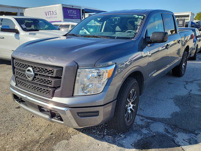 used 2022 Nissan Titan car, priced at $29,646