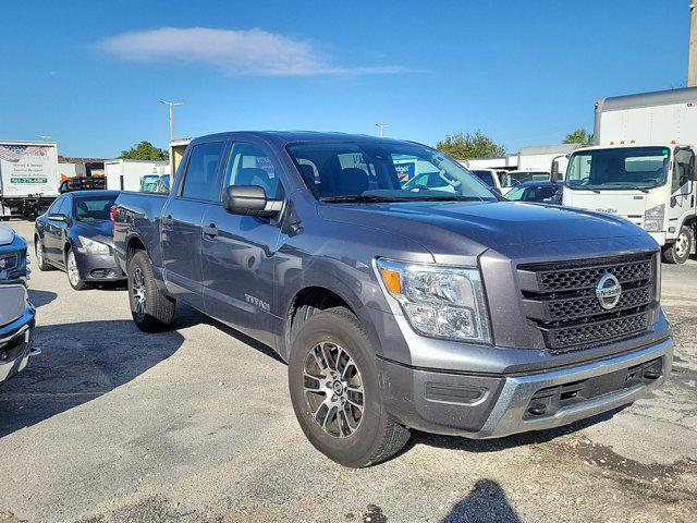 used 2022 Nissan Titan car, priced at $29,646