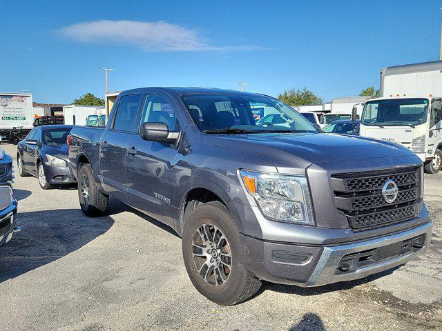 used 2022 Nissan Titan car, priced at $29,646