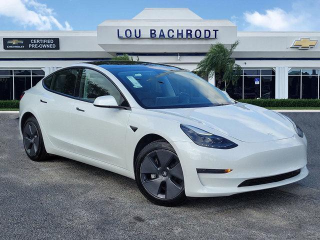 used 2023 Tesla Model 3 car, priced at $25,655