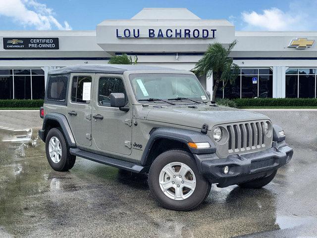 used 2023 Jeep Wrangler car, priced at $31,845