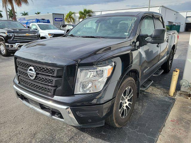 used 2022 Nissan Titan car, priced at $29,793