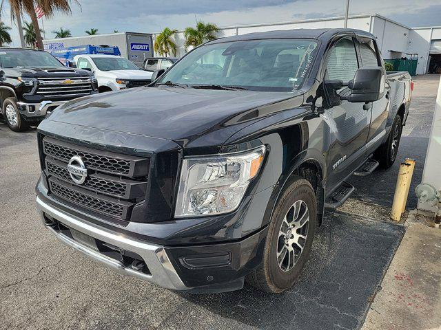 used 2022 Nissan Titan car, priced at $29,793