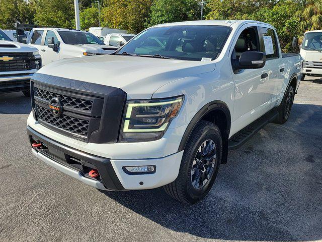 used 2021 Nissan Titan car, priced at $32,618