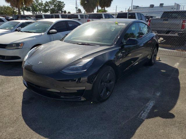 used 2023 Tesla Model 3 car, priced at $21,494