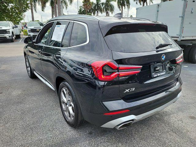 used 2022 BMW X3 car, priced at $29,585