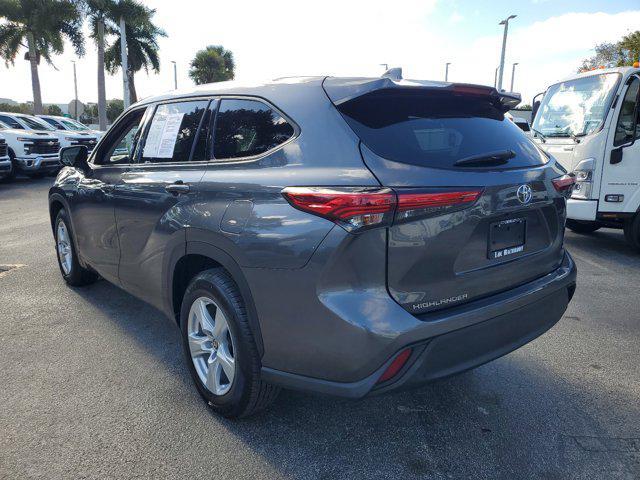 used 2020 Toyota Highlander car, priced at $23,996