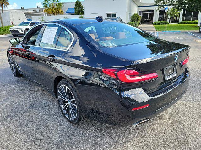 used 2023 BMW 530e car, priced at $32,836