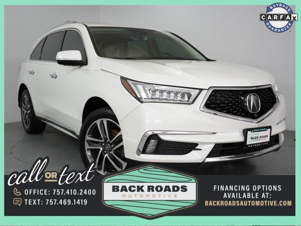 used 2017 Acura MDX car, priced at $18,750