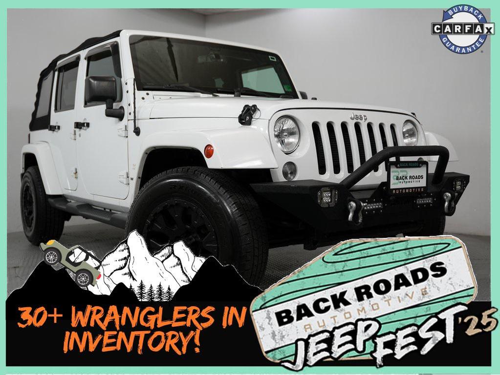 used 2015 Jeep Wrangler Unlimited car, priced at $18,000