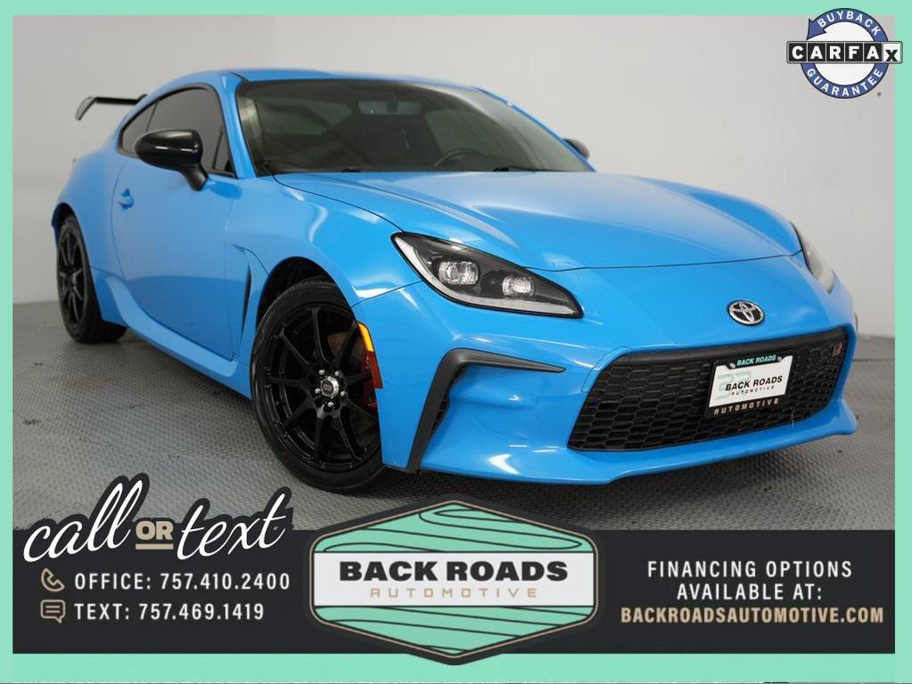 used 2022 Toyota GR86 car, priced at $26,500