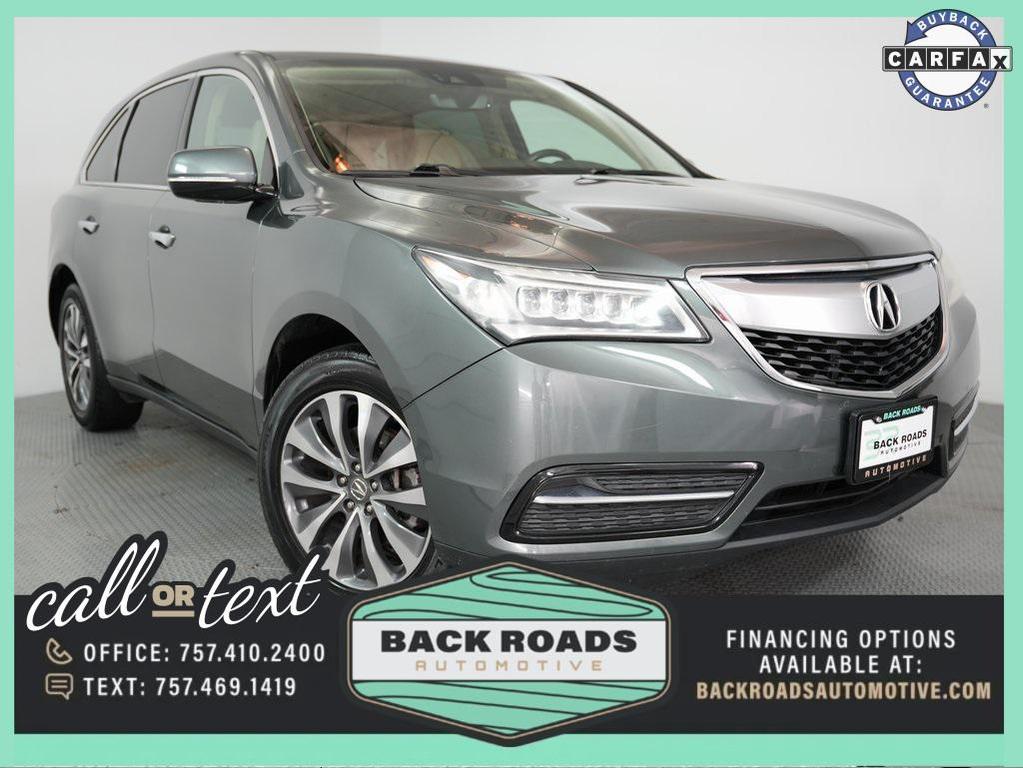 used 2016 Acura MDX car, priced at $17,000