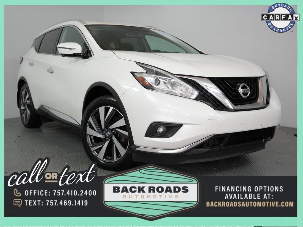 used 2018 Nissan Murano car, priced at $15,000