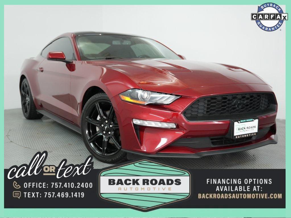 used 2018 Ford Mustang car, priced at $19,000
