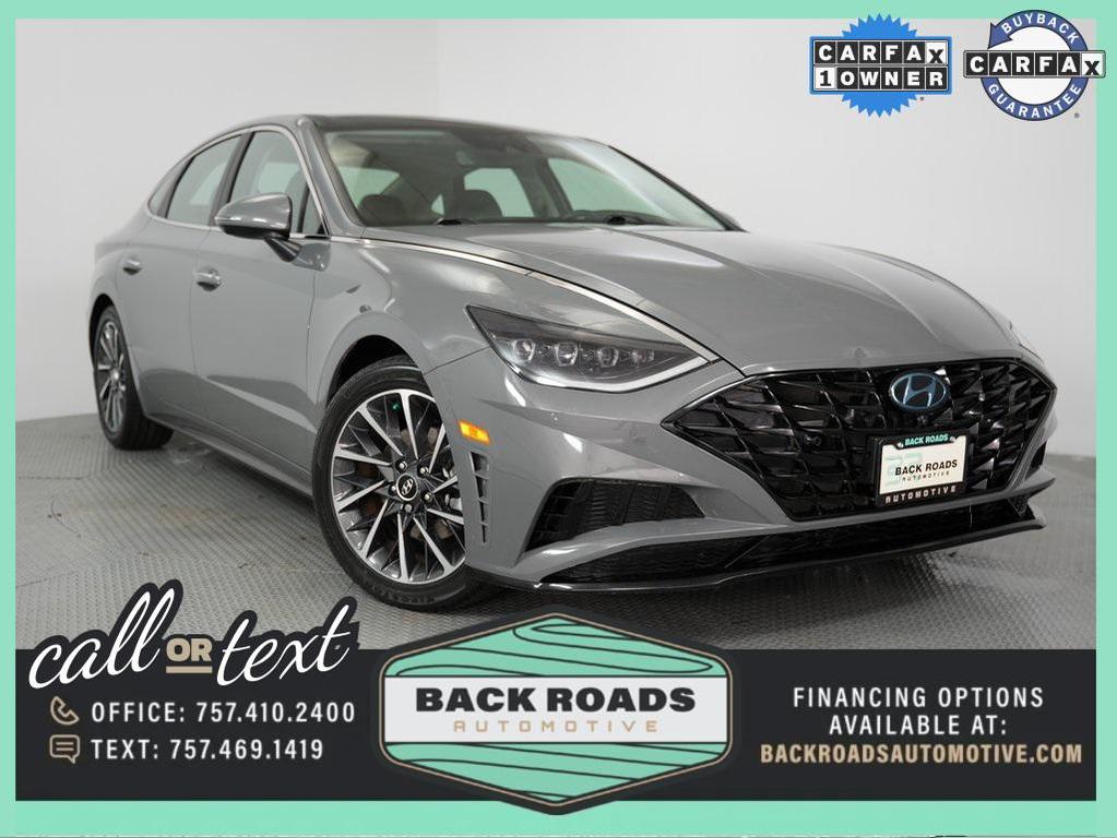 used 2021 Hyundai Sonata car, priced at $23,500