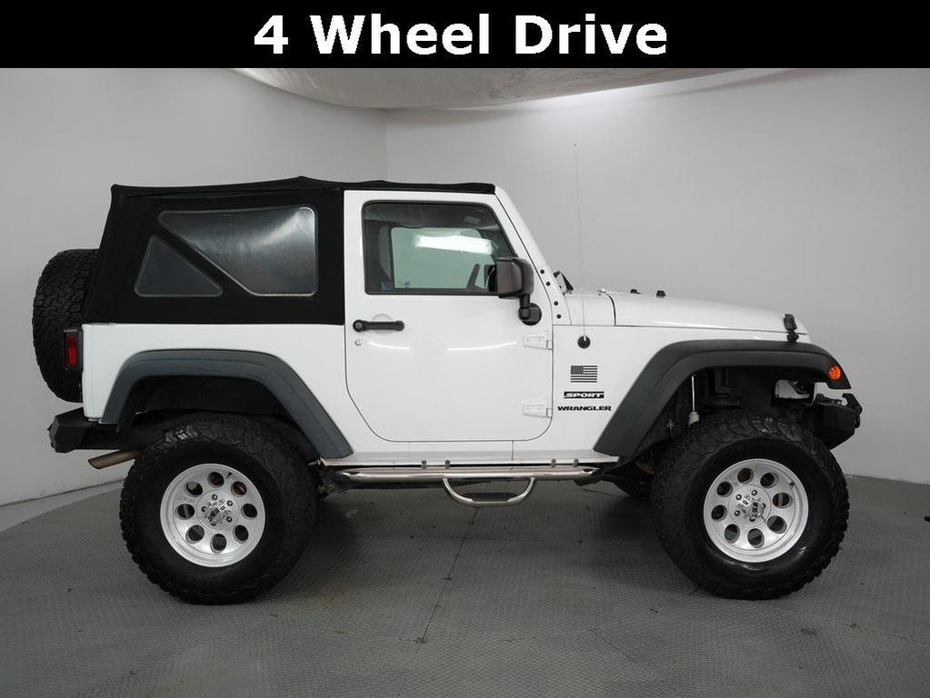 used 2017 Jeep Wrangler car, priced at $18,000