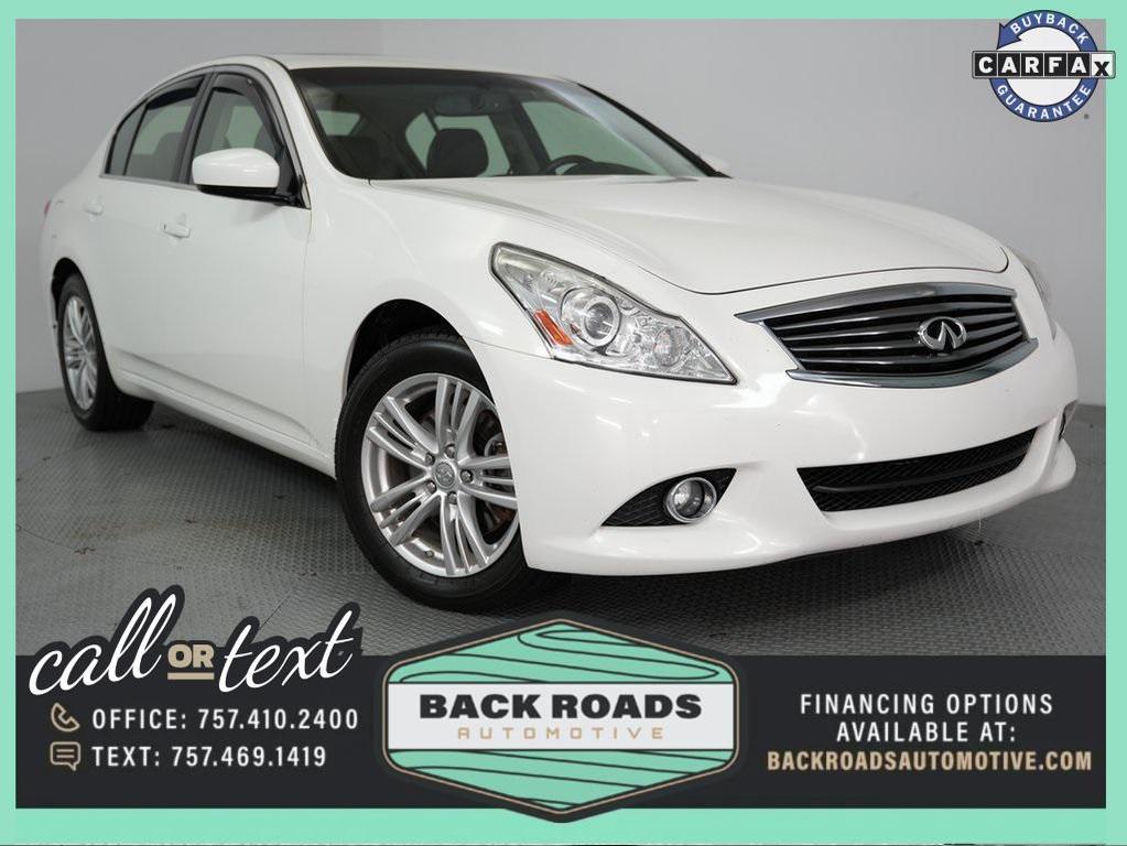 used 2013 INFINITI G37x car, priced at $14,000