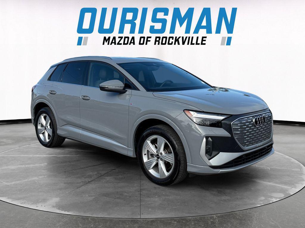 used 2023 Audi Q4 e-tron car, priced at $25,999
