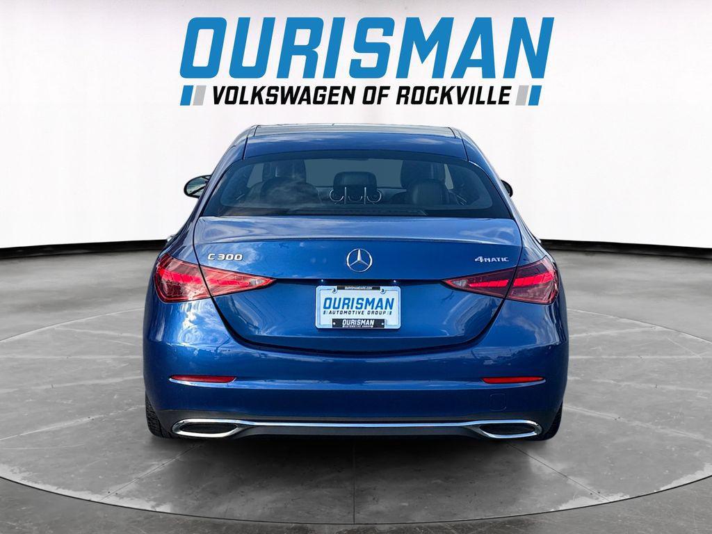 used 2022 Mercedes-Benz C-Class car, priced at $28,000