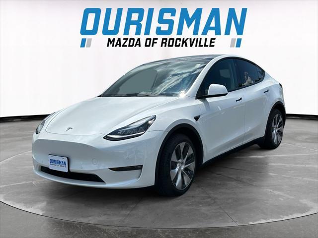 used 2022 Tesla Model Y car, priced at $27,000
