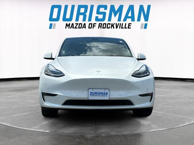 used 2022 Tesla Model Y car, priced at $27,000