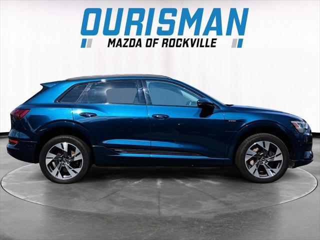 used 2021 Audi e-tron car, priced at $23,000