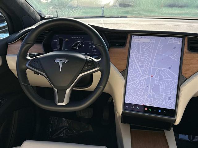 used 2021 Tesla Model X car, priced at $47,220