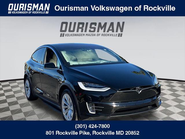 used 2021 Tesla Model X car, priced at $47,220