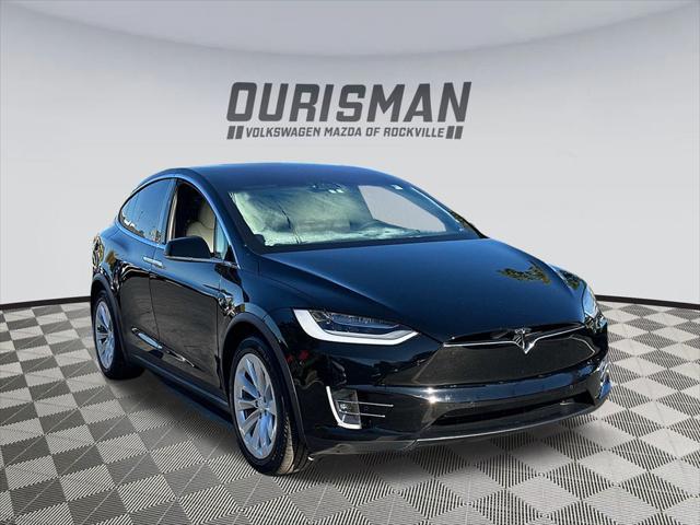 used 2021 Tesla Model X car, priced at $47,220