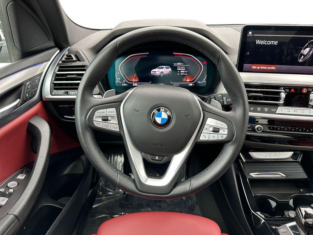 used 2024 BMW X3 car, priced at $45,000