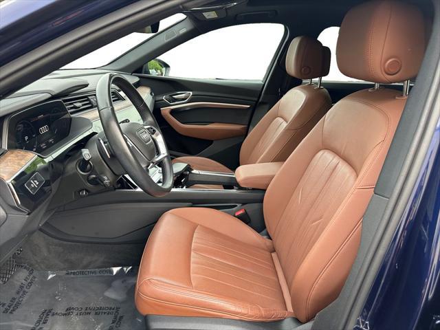 used 2021 Audi e-tron car, priced at $25,000