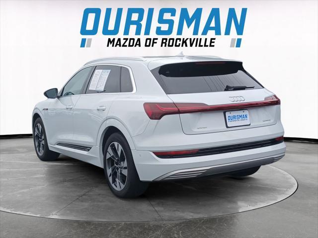 used 2022 Audi e-tron car, priced at $25,000