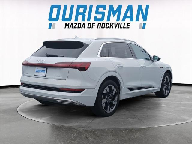 used 2022 Audi e-tron car, priced at $25,000