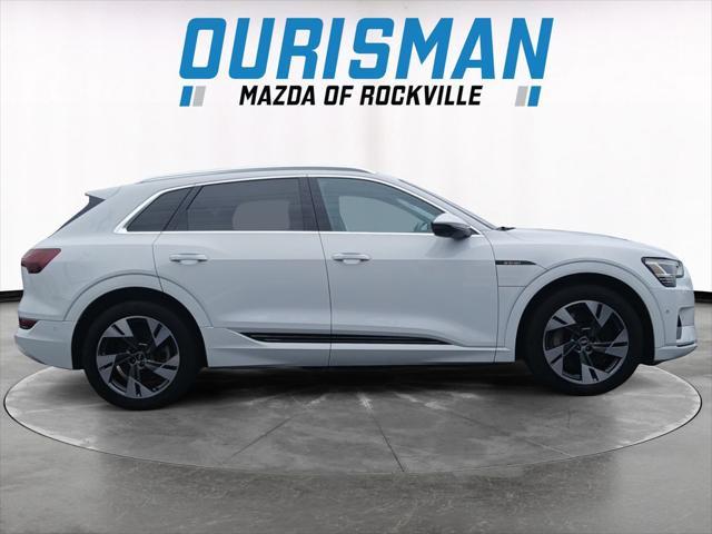 used 2022 Audi e-tron car, priced at $25,000