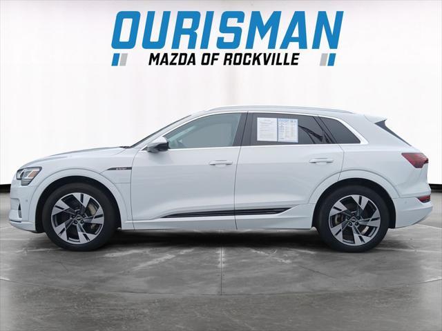 used 2022 Audi e-tron car, priced at $25,000