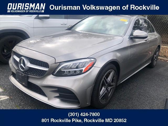 used 2020 Mercedes-Benz C-Class car, priced at $20,633