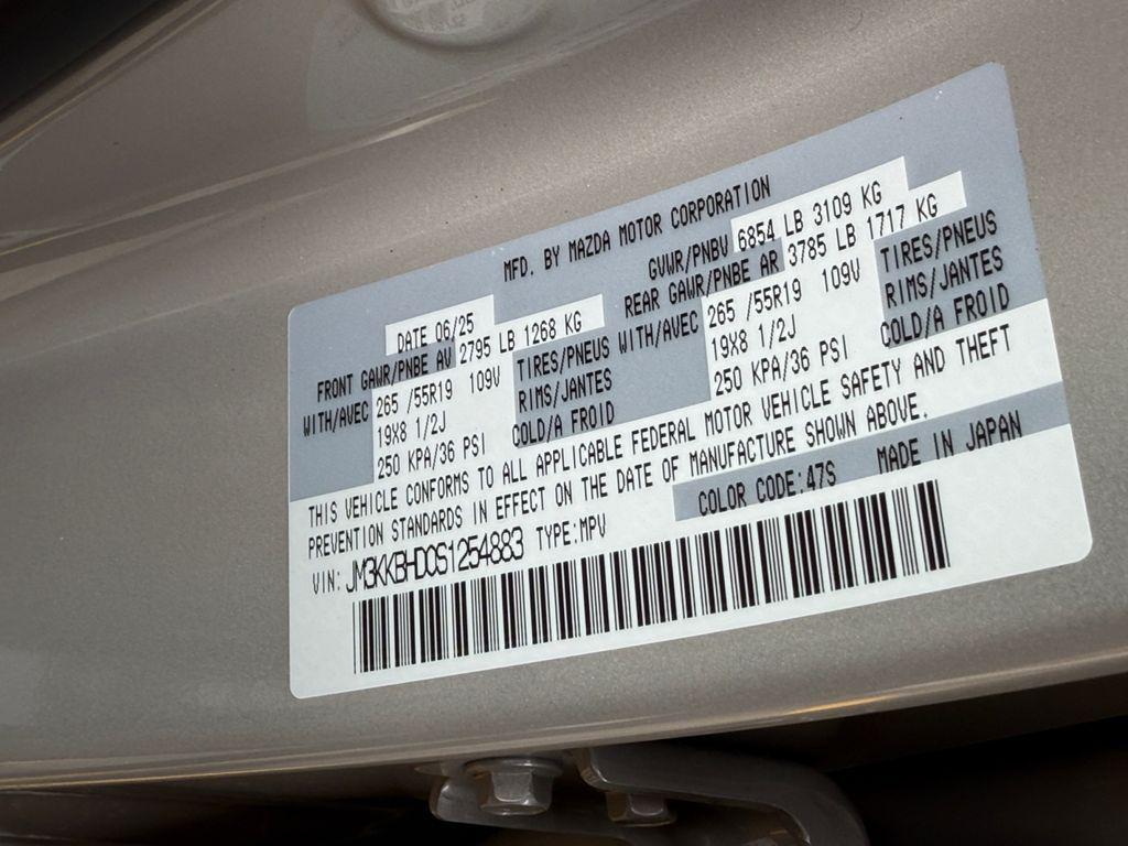 new 2025 Mazda CX-90 car, priced at $37,986