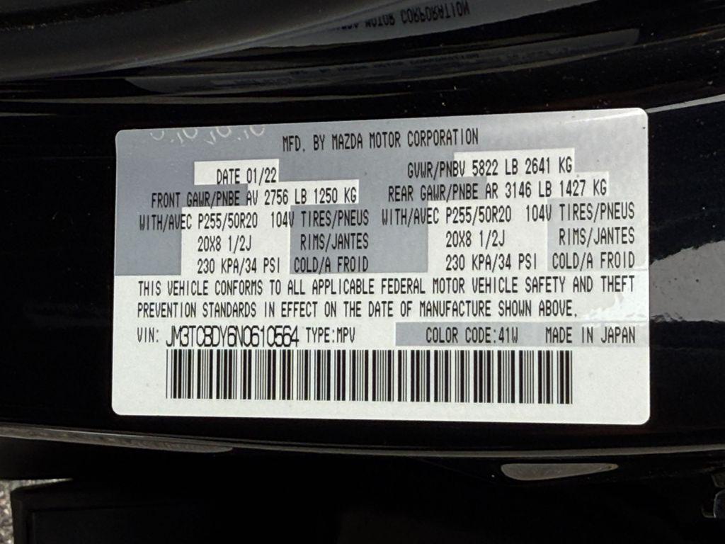 used 2022 Mazda CX-9 car, priced at $26,500