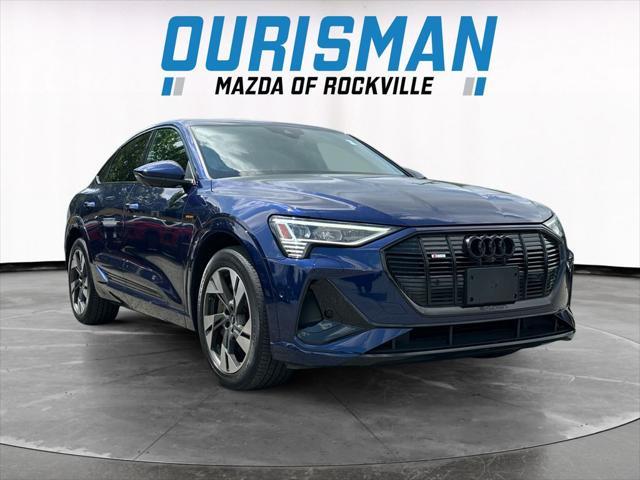 used 2022 Audi e-tron Sportback car, priced at $30,000