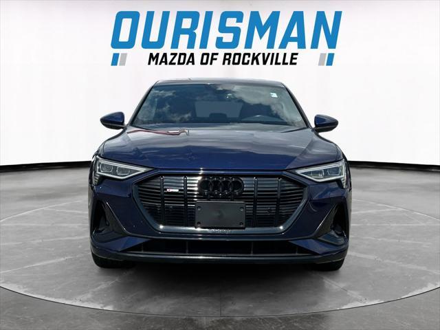 used 2022 Audi e-tron Sportback car, priced at $30,000