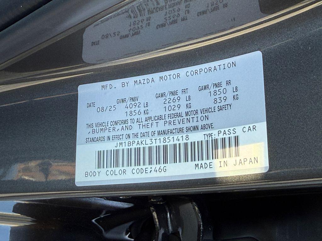 new 2026 Mazda Mazda3 car, priced at $28,135