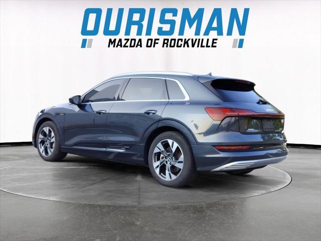 used 2021 Audi e-tron car, priced at $22,500