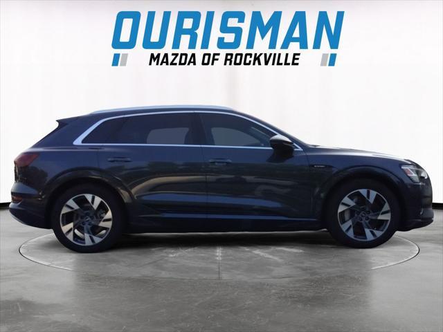 used 2021 Audi e-tron car, priced at $22,500