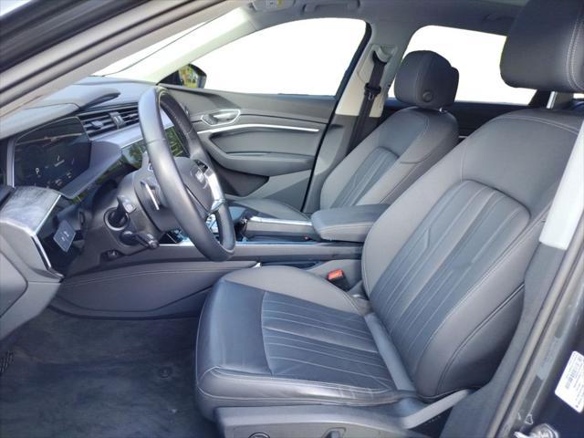 used 2021 Audi e-tron car, priced at $22,500