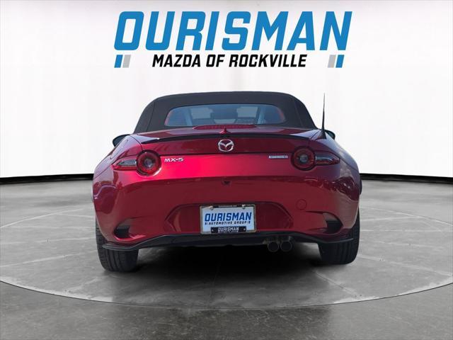 new 2025 Mazda MX-5 Miata car, priced at $37,872