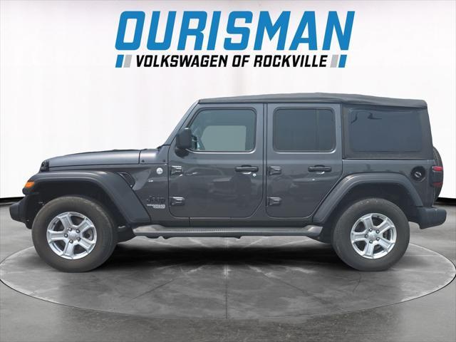used 2021 Jeep Wrangler Unlimited car, priced at $27,000