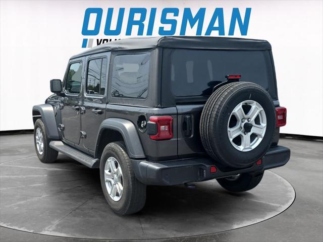 used 2021 Jeep Wrangler Unlimited car, priced at $27,000