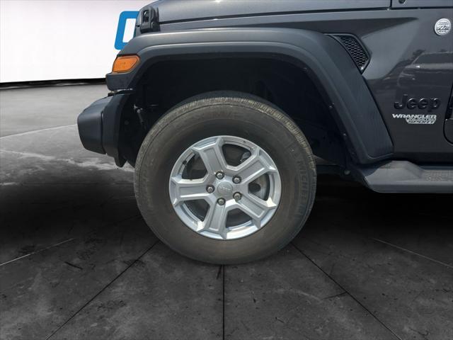 used 2021 Jeep Wrangler Unlimited car, priced at $27,000